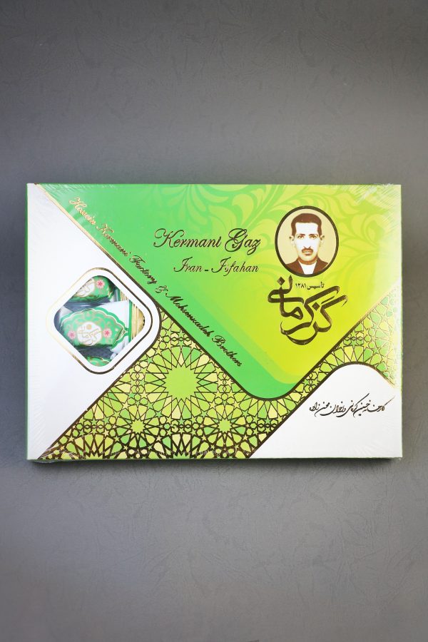 گز کرمانی سبز (۱۸٪مغز پسته) - تصویر 1