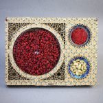 پک کادویی چوبی (خاتم و زرشک)