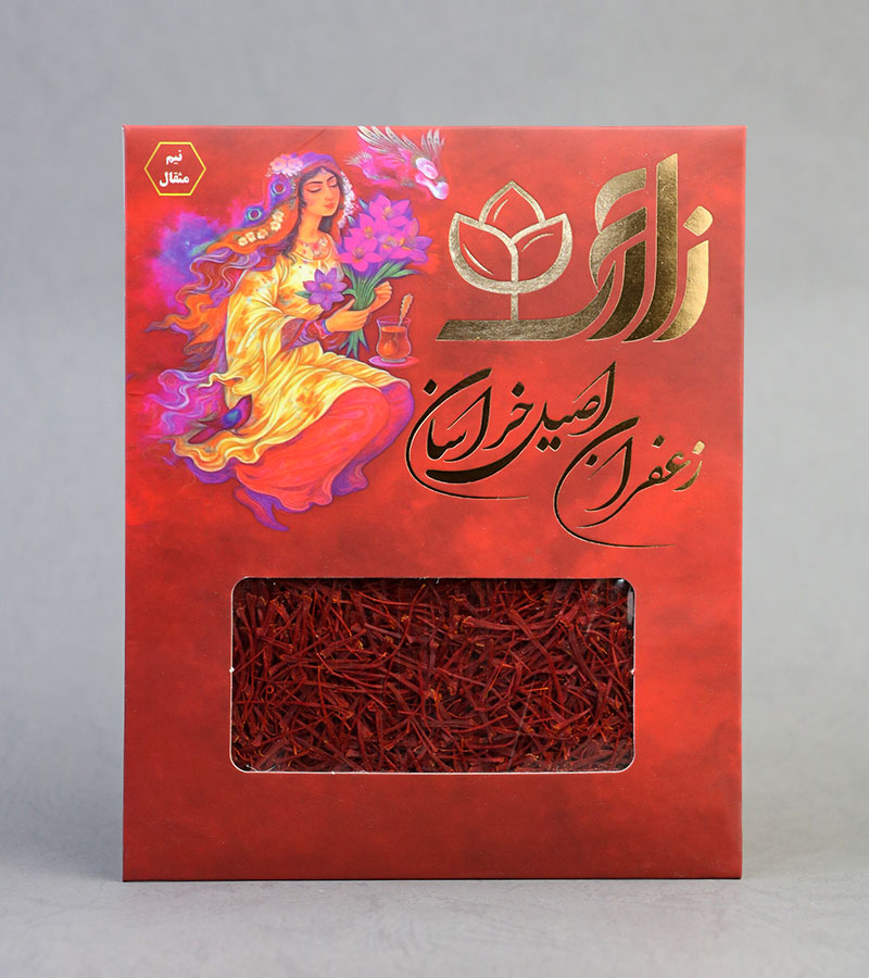 زعفران نگین ممتاز 0/5 مثقال